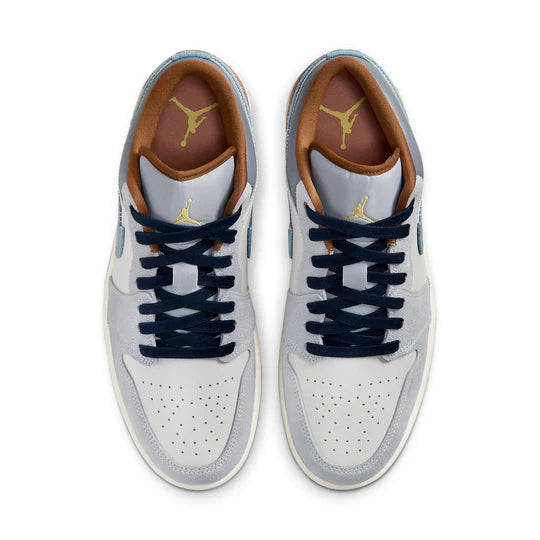 Jordan 1 Low SE Phantom Repaired Denim Swoosh