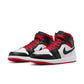 Jordan 1 Mid Gym Red Black Toe