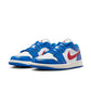 Jordan 1 Low Sport Blue Gym Red (Women)