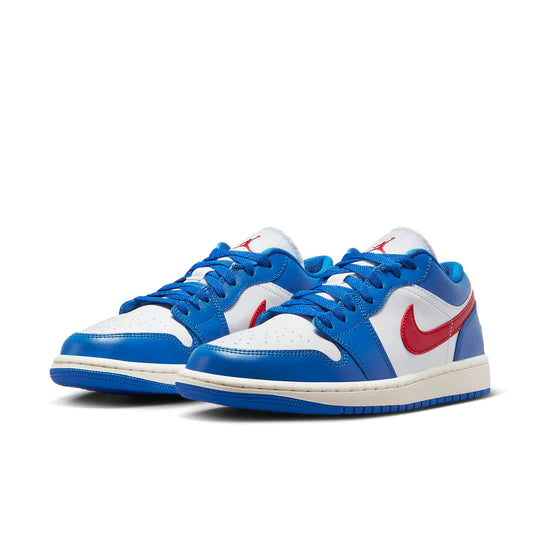 Jordan 1 Low Sport Blue Gym Red (Women)