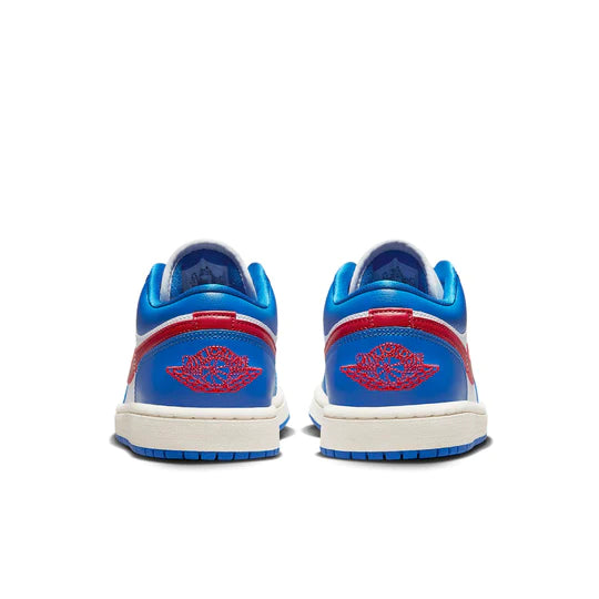 Jordan 1 Low Sport Blue Gym Red (Women)