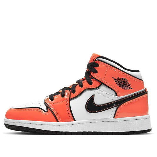 JORDAN 1 MID SE TURF ORANGE (GS)